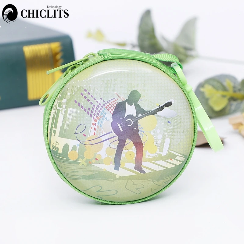 Earphones Case Bags Waterproof Stereo Headset Mini Zipper Earphone Pouch Cover Headphone SD Card Storage Bag Box Carrying | Электроника