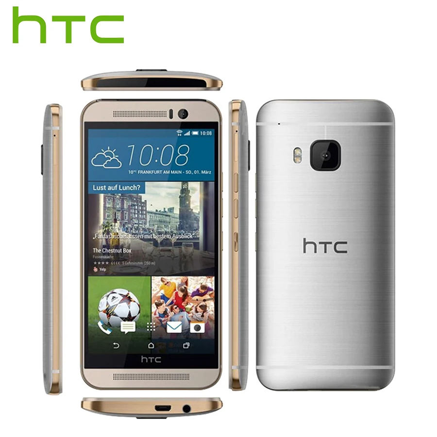 СПРИНТ версия htc One M9 4G LTE мобильный телефон Восьмиядерный 3 ГБ ОЗУ 32 Гб ПЗУ 5,0 дюймов 1920x1080 задняя камера 20МП мобильный телефон