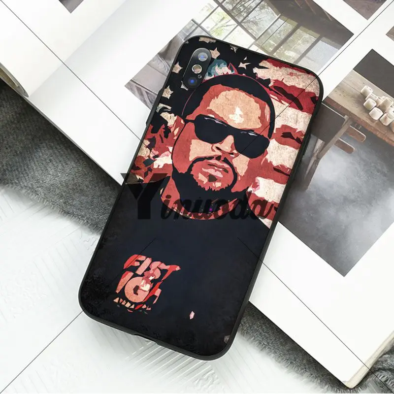 Yinuoda Rap star Rapper Eminem Kanye West UFC чехол для телефона Apple iPhone 8 7 6 6S Plus X XS MAX 5 5S SE XR мобильные