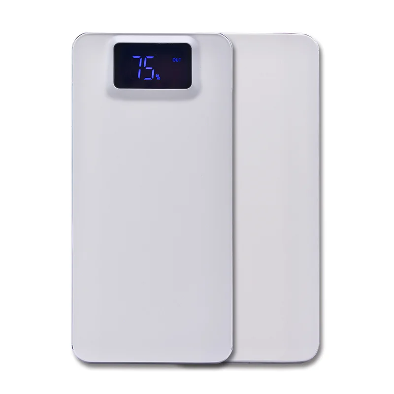 2018 Мода 20000 mah батарея зарядное устройство чехол Внешняя Быстрая зарядка двойной