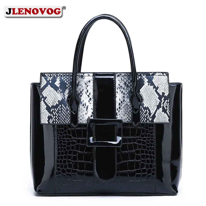 Роскошная сумка из лакированной кожи аллигатора для женщин роскошный