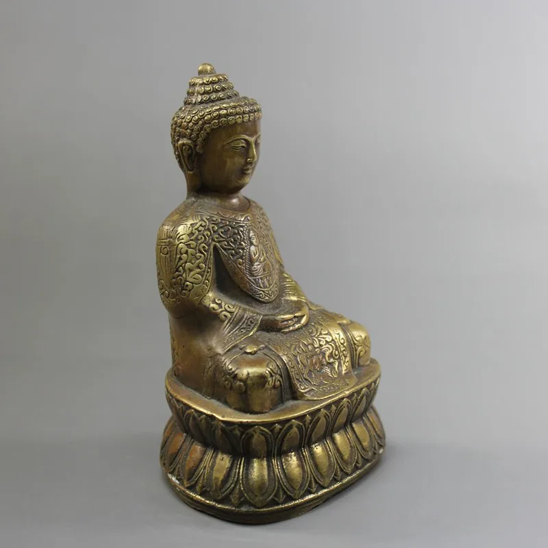 Тибетский буддизм медная статуя Будды Шакьямуни|statue|statues buddha |