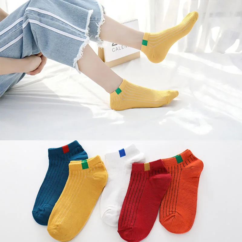 For Women Men Students Girls Comfortable Stripe Cotton Sport
