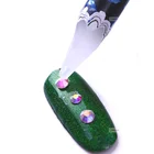 Восковая ручка для ногтей, 1 шт., длинная, 23 см, легко выбрать, со стразами, для дизайна ногтей, восковая ручка, инструменты для маникюра