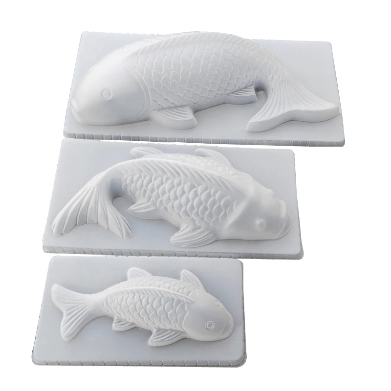 TOFOK DIY 3D Koi рыба карп плесень пластик желе ручной работы Sugarcraft плесень мусс торт пудинг Шоколад Плесень выпечки инструмент