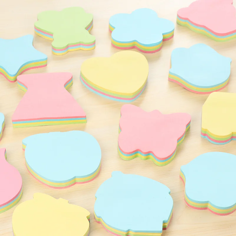 

1pc Cute Creative Stationery Posted Sticky Note Memo Pad Message Pads