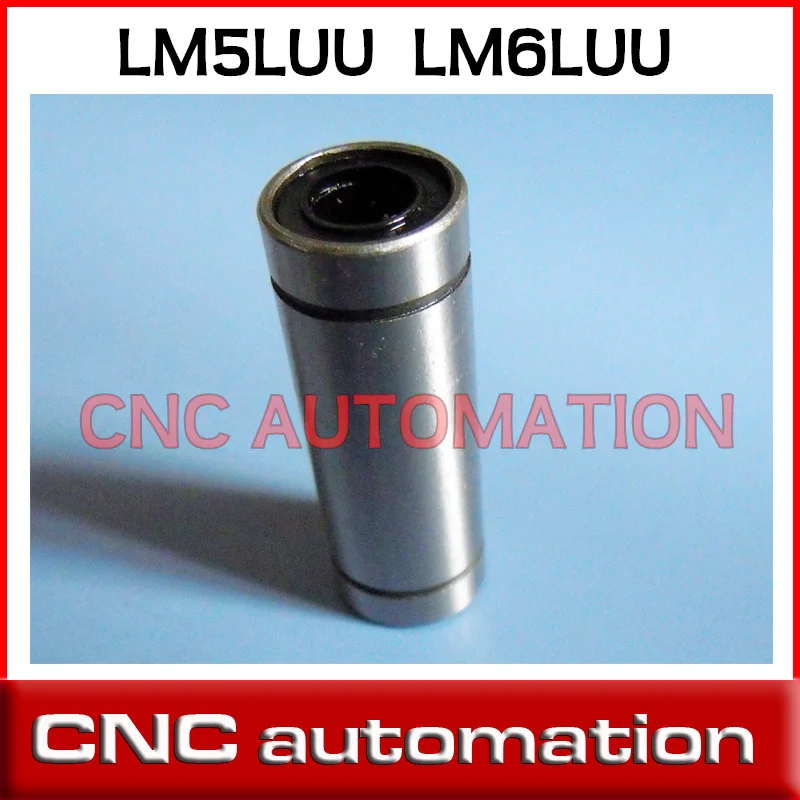 LM5LUU 5x10x29 мм 5 LM6LUU LML6UU 6x12x35 6 Длинный Линейный шарикоподшипник втулка|linear guide rail|guide
