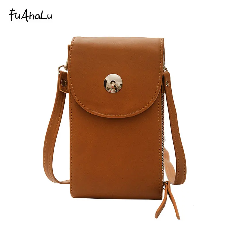 

FuAhaLu Simple mini-trend wild shoulder Messenger bag