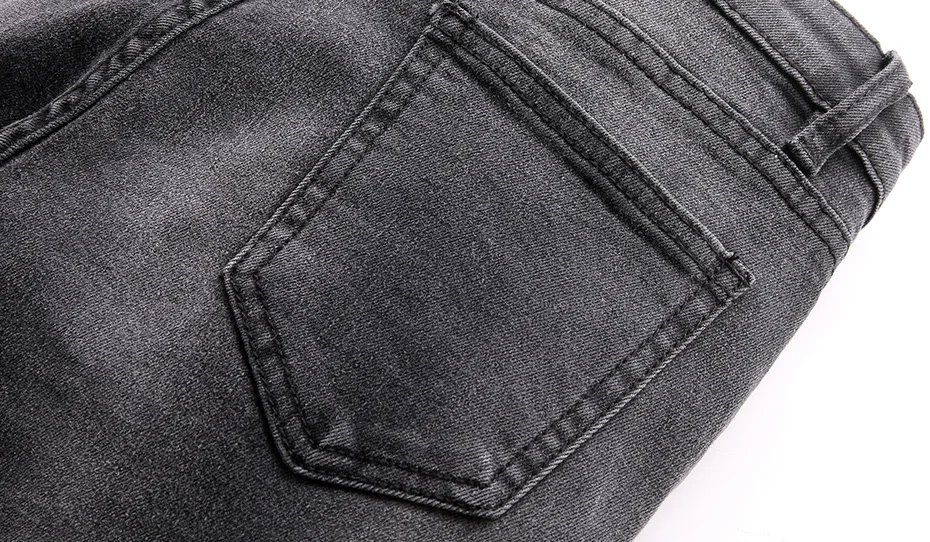 Женские узкие джинсы стрейч LEIJIJEANS, черные повседневные джинсы скинни полной длины, со средней посадкой, с эффектом потертости, большие размеры, лето