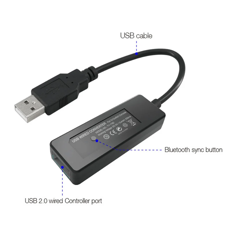 Bluetooth проводной преобразователь адаптер для PS4 PS3 XBOX ONE 360 переключатель Pro