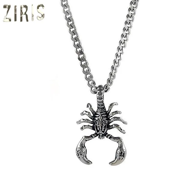 ZIRIS модное ожерелье в стиле панк рок король Скорпион архаизмы|fashion necklace|necklace