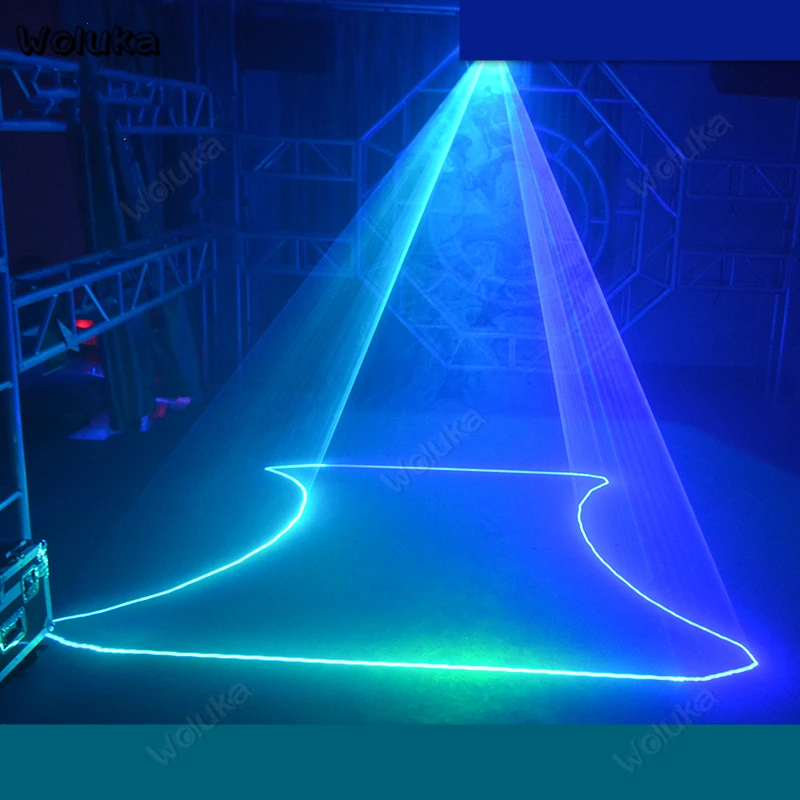 Полноцветный лазерный светильник 1 Вт флэш-бар для свадьбы KTV музыкальвечерние