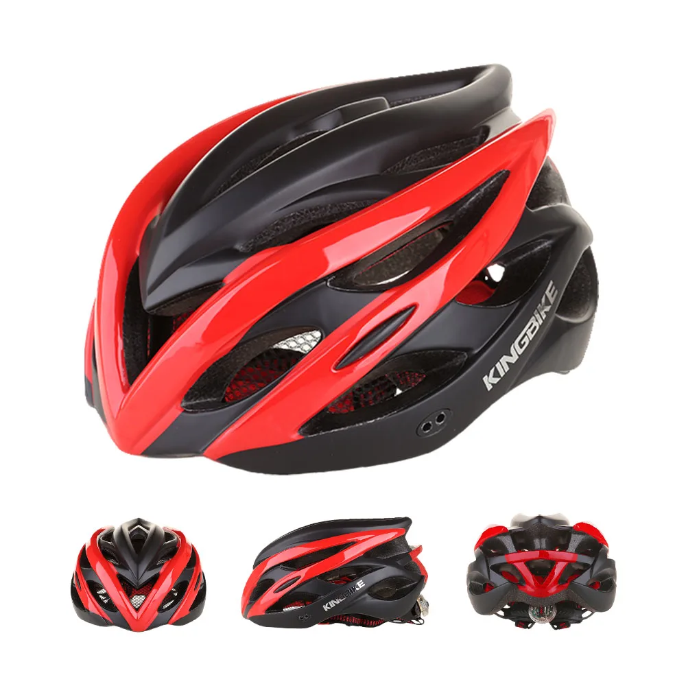 KINGBIKE велосипедные шлемы для мужчин и женщин Сверхлегкий фонарь Biciclet Capacete MTB Road Cascos Ciclismo Lntegrally-Формованный Casco Bici
