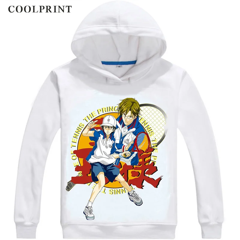 Толстовки с принцом тенниса для мужчин и женщин худи в стиле хип хоп аниме