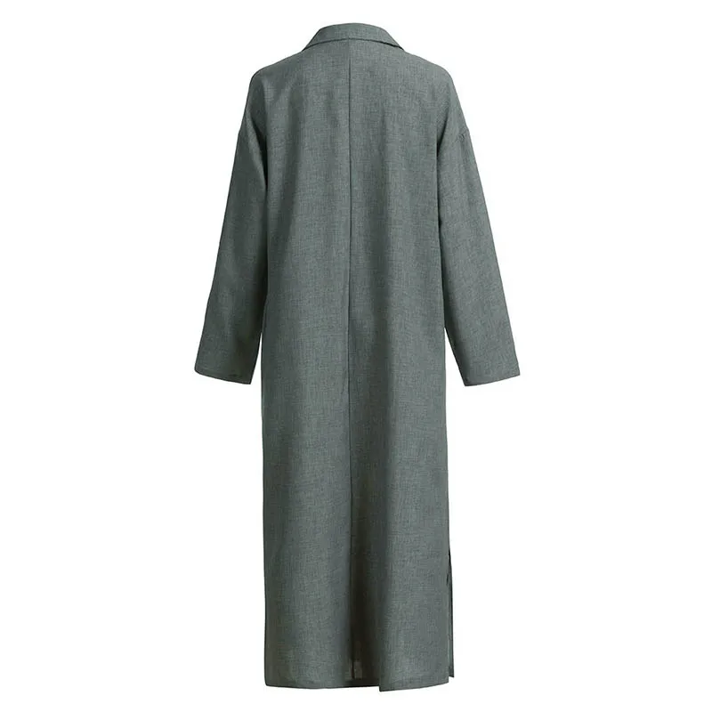 Women's Long Sleeve Dress Loose Large Size Shirt | Женская одежда