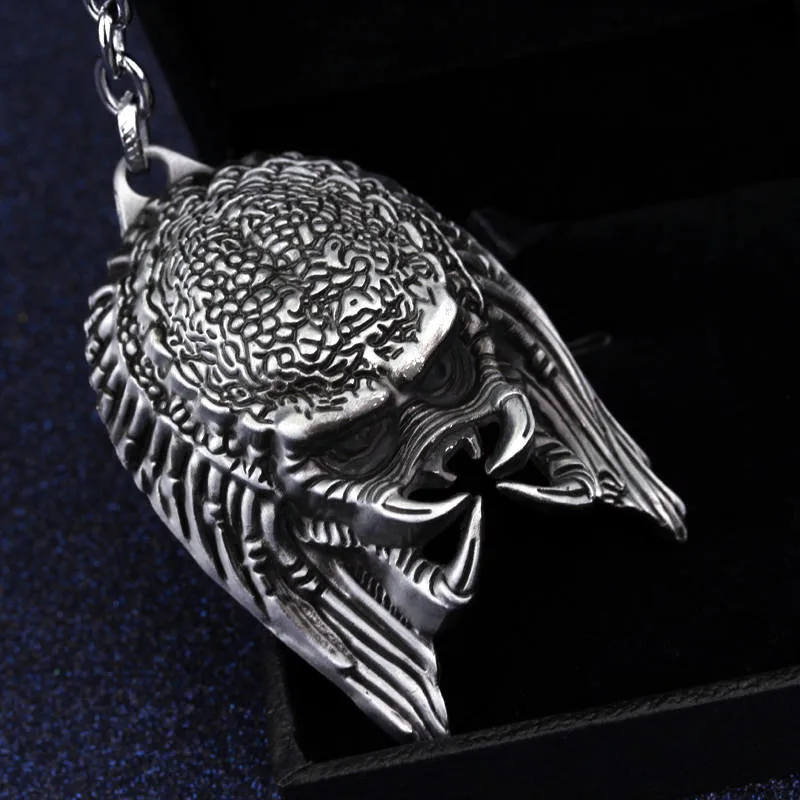 Брелок хищника из популярного фильма Маска брелок сплава AVP Alien Predator мужской и