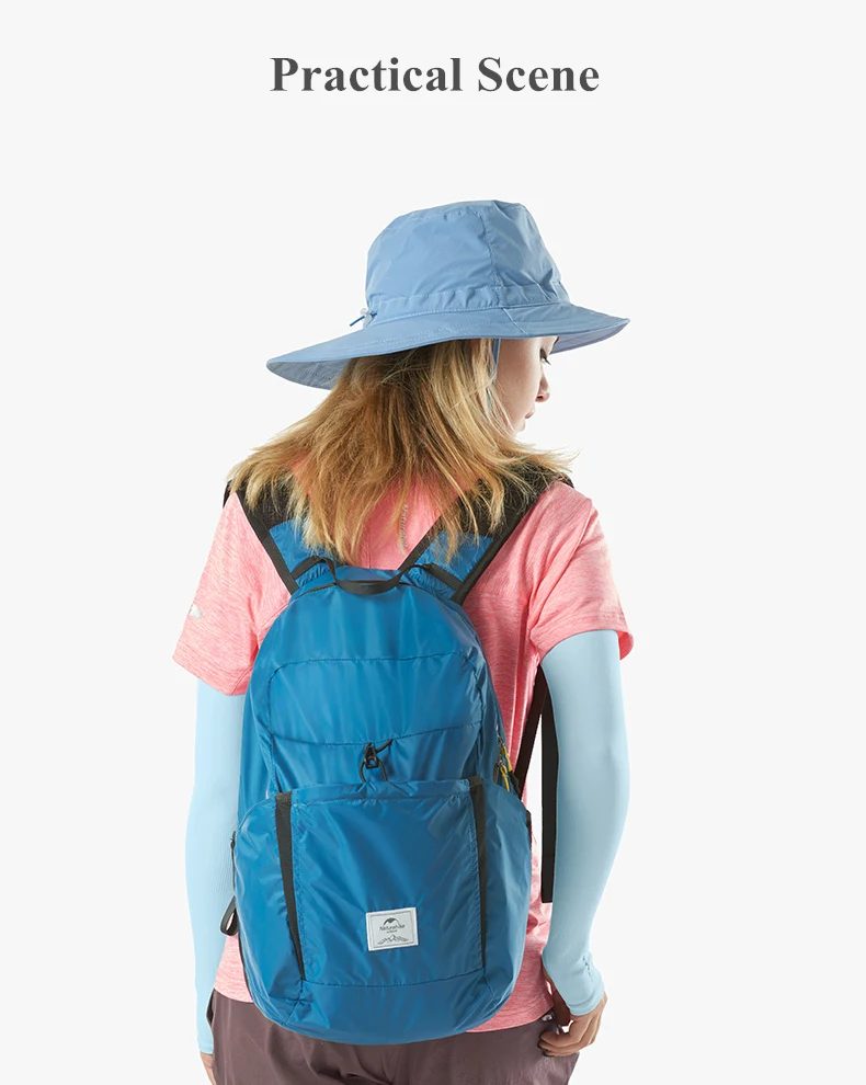 Naturehike 25L-Packable легкий рюкзак небольшой водонепроницаемый путешествия Туризм рюкзак