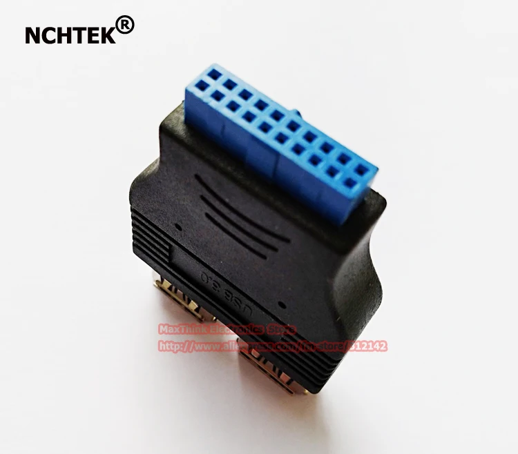 Материнская плата с 20 контактным разъемом мама на 2 порта USB 3 0 A адаптер Мама порт