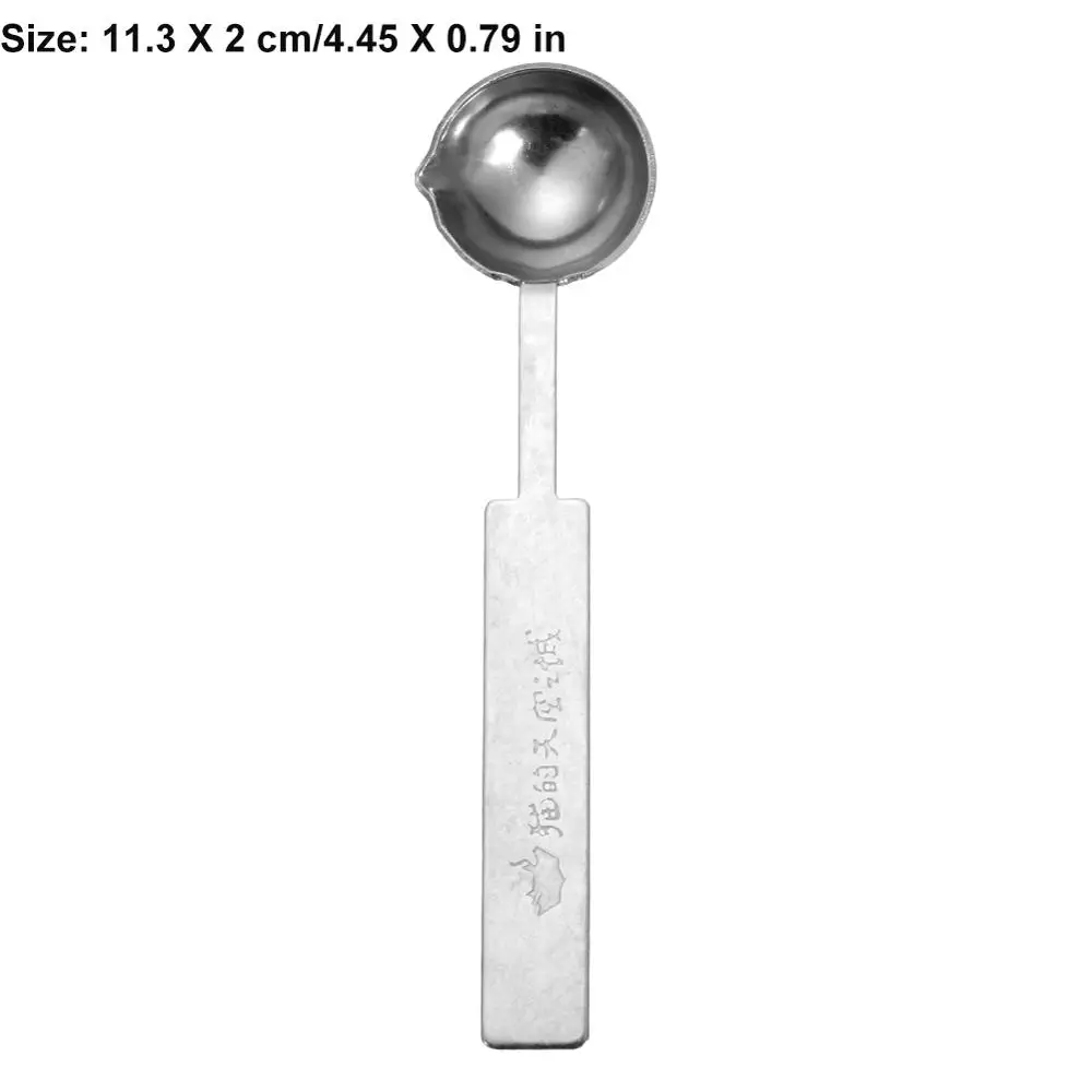 1pc wax spoon Ретро герметизирующий материал палка печать, штемпели для свадьбы Приглашения подарочных карт DIY Скрапбукинг запечатывания Штамповочный Инструмент - Цвет: 1pc wax spoon
