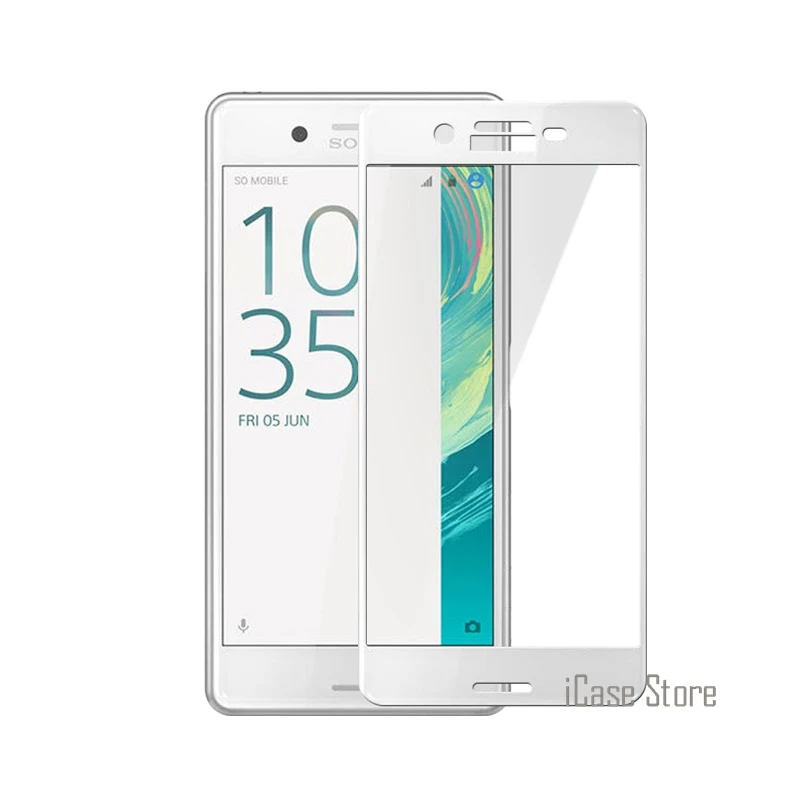 Полное покрытие закаленное Стекло для Sony Xperia XA XC XA1 ультра XZ Премиум XZS XP X Экран
