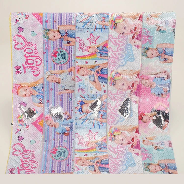 Лента с блестками для девочек и единорогов Корсажная Блестящая лента принтом 2