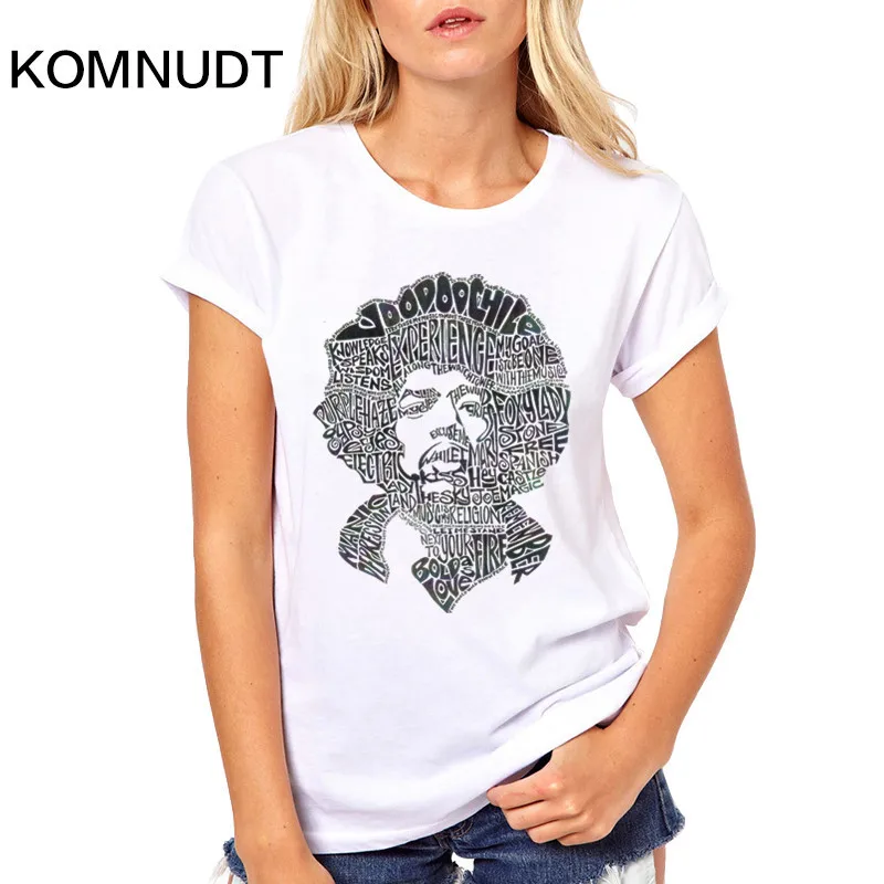 Komnudt 2018 последним бородатый усы печатных Забавные Creative Футболка Мода Женская