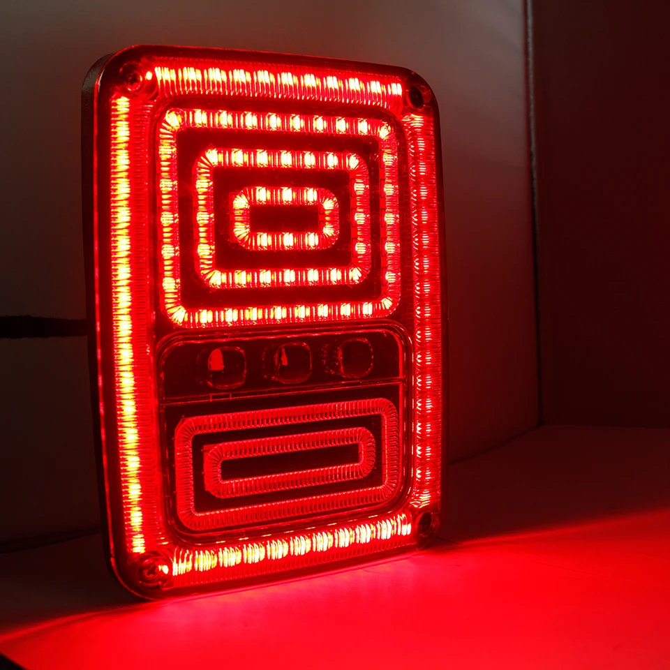 

pair LED rear lights TAIL LIGHT rear lights for jeep Wrangler 2007-2014, US/ European version