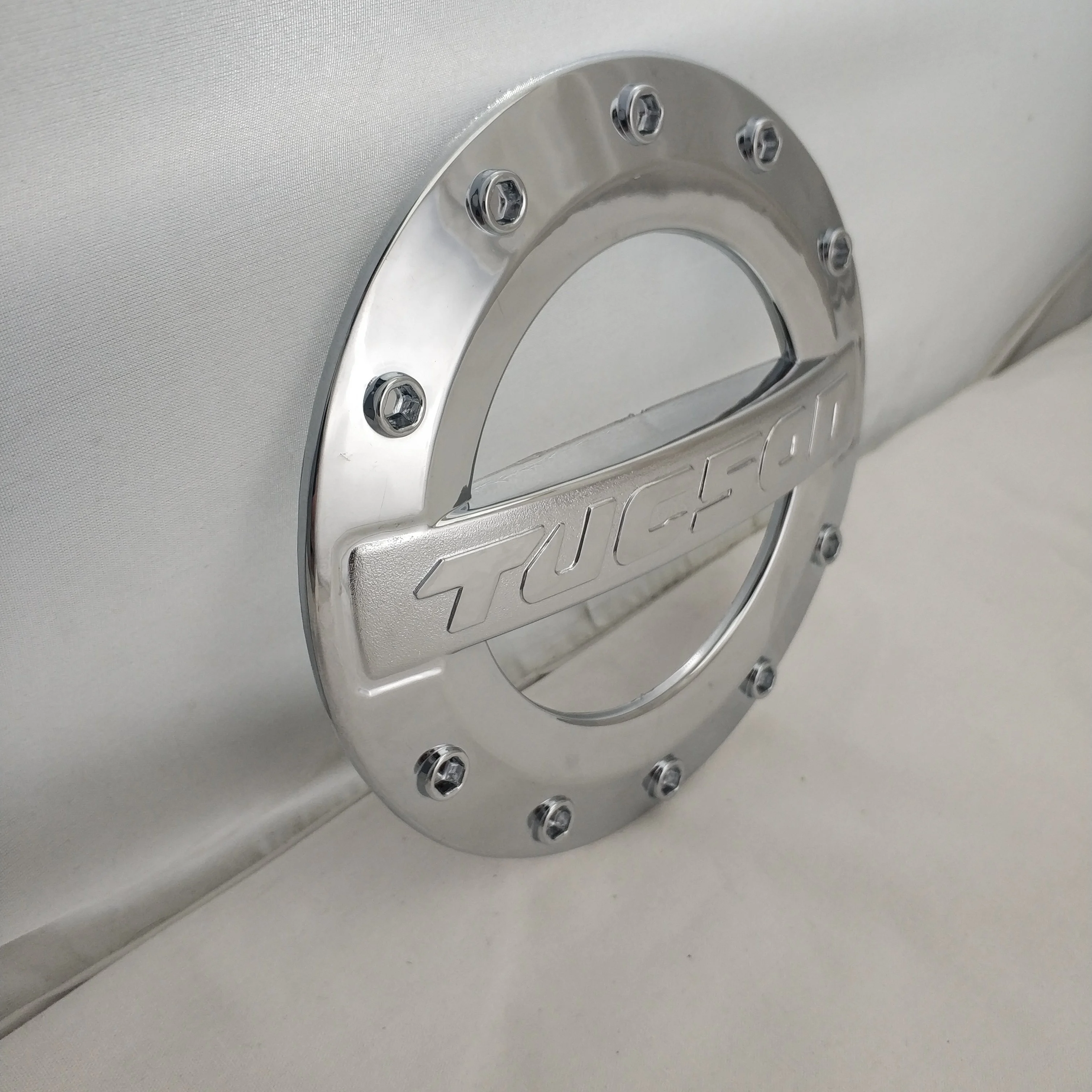 Фото Для крышки топливного бака автомобиля 1 шт. ABS хромированный для Hyundai Tucson 2004 2005 2006 2007 2008 2009 аксессуары крышка топливного бака №3