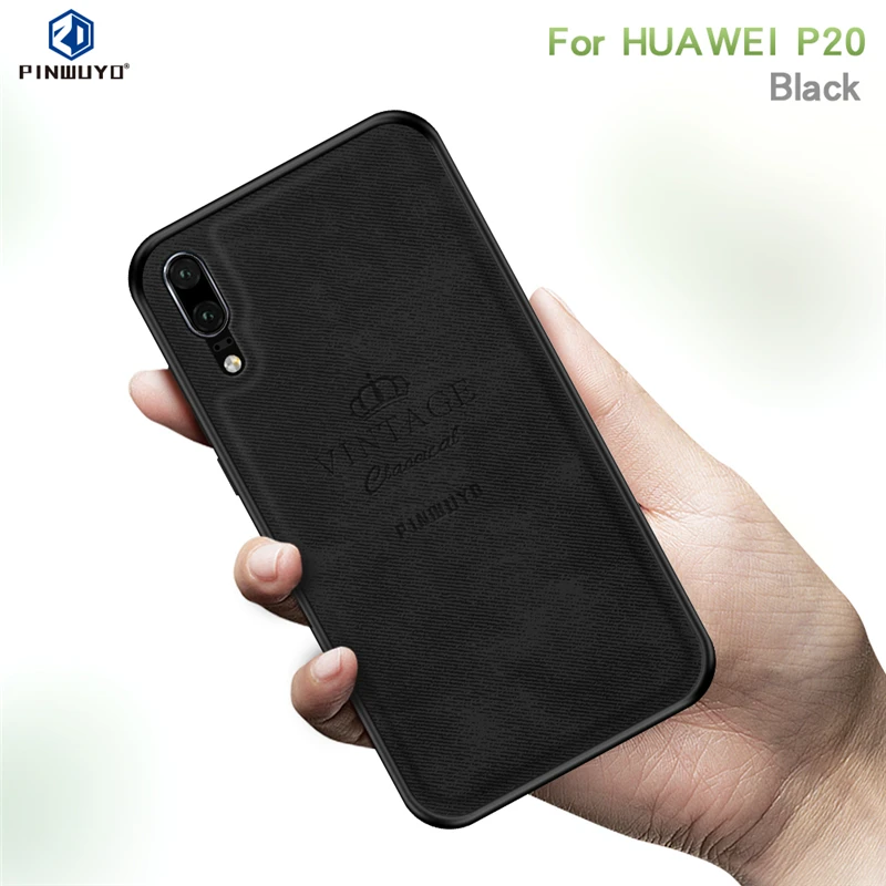 For Huawei P20 Case Cover Vintage PU Leather PC Hard Fitted Cases Protection Phone Shell 5.8'' | Мобильные телефоны и
