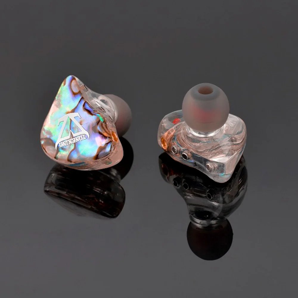 AK Новинка 2018 TONEKING BL1 14 мм плоский мембранный драйвер в наушниках с разъемом MMCX 4