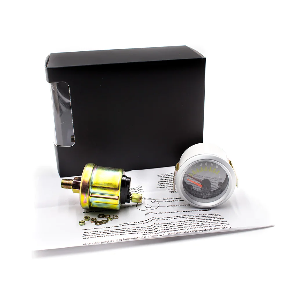 Автомобильный манометр CNSPEED YC100036 измеритель давления масла из углеродного