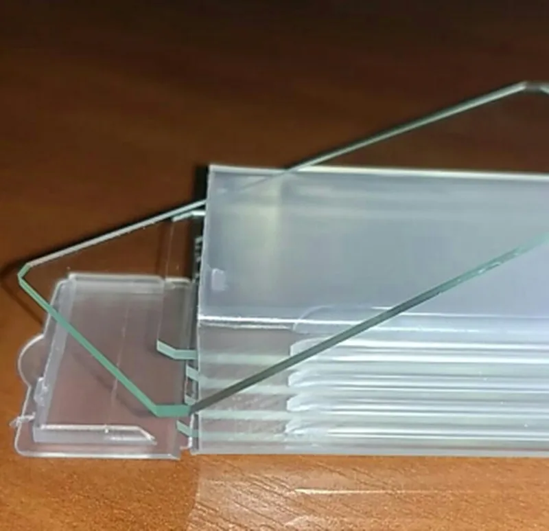 5pc Reusable Laboratory Educational Single Concave Biological Microscope Blank Glass Slides Slips 1" x 3" (25.4x76.2mm) |