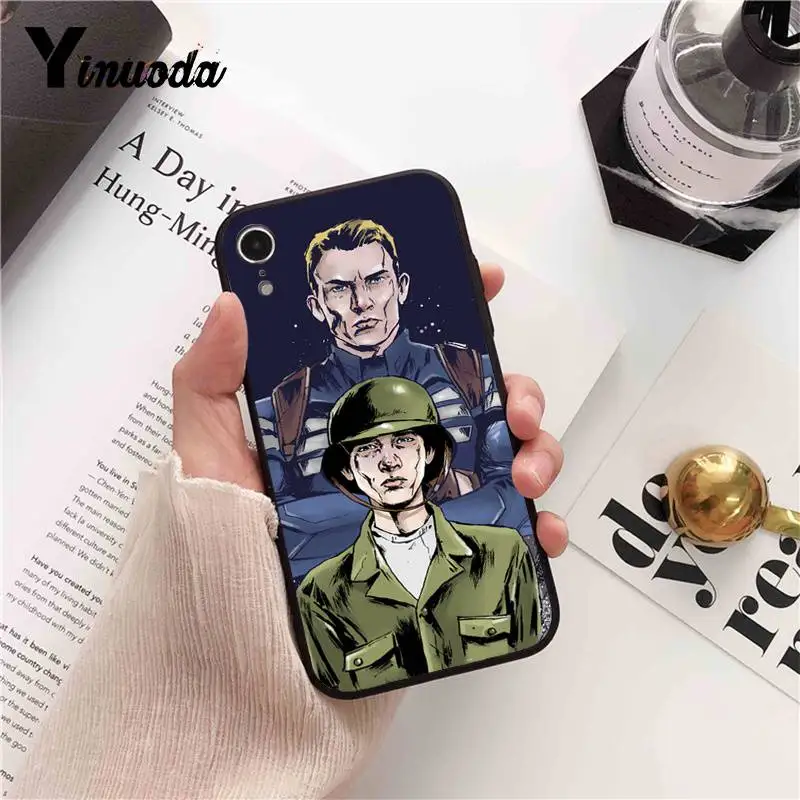 Чехол для телефона Yinuoda Miracle Avengers Endgame Железный человек Капитан iPhone 8 7 6 6S 6Plus X XS MAX 5