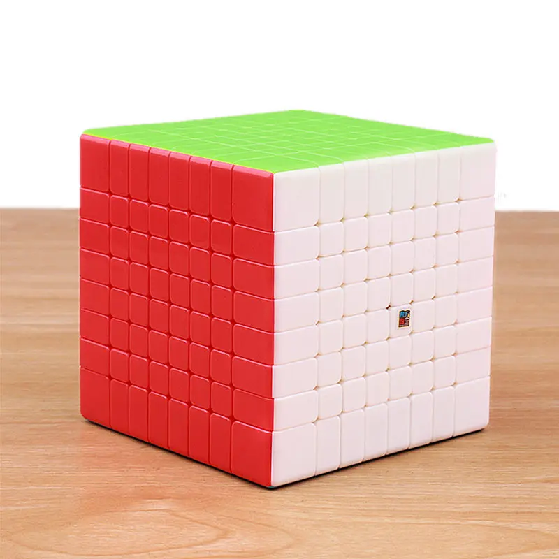 Moyu mofangjiaoshi MF8 8x8x8 Магический скоростной куб наклейка без профессиональной 8 слоев