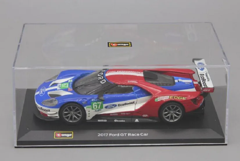 Bburago 1:32 Ford GT гонки № 67 Daytona литья под давлением модели гоночных автомобилей в коробке