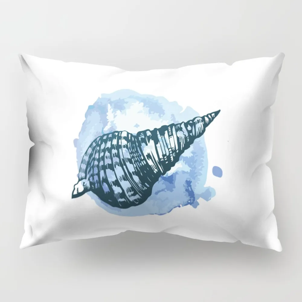 Модный чехол для подушек в скандинавском стиле океанская жизнь наволочка дивана