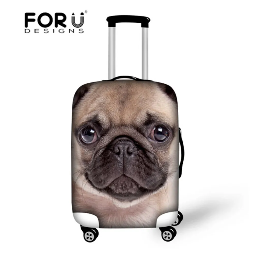 3104 FORUDESIGNS/эластичные дорожные аксессуары с пейзажным узором для чемодана 18-32 дюймов, защитный чехол для багажа, модные чехлы для чемодана - Цвет: 3104