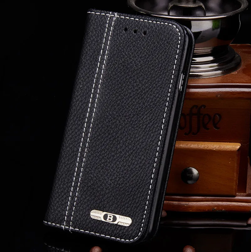 Чехол для телефона S6 Edge Plus для Samsung Galaxy Plus из кожи с откидной крышкой и карманом на крышку.