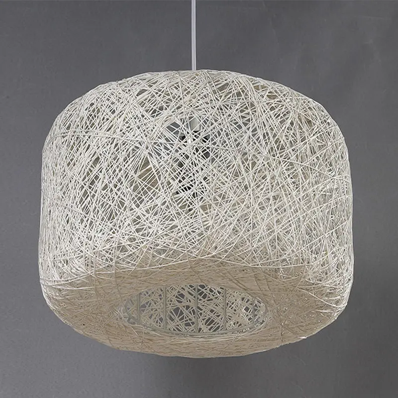 Современный Ретро Лофт LED E27 Canework деревенская кровать спальня лампа для чтения