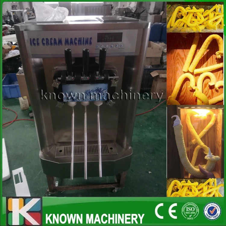 

The Best Selling 1800W KN--128 Sticks Shapes Soft Ice Cream Machine On Promotion With Free Shipping By Sea