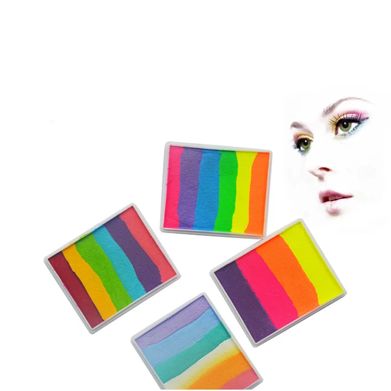 APINKGIRL 50 г/компл. профессиональная Радужная краска для тела на водной основе