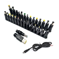 31pcs universal connector plug laptop dc power supply adapter ac dc jack charger connectors laptop power adapter conversion head