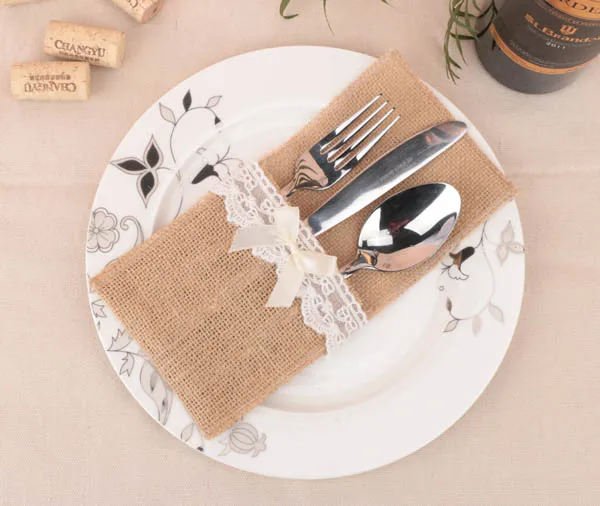 style 1 10 шт./упак. Рождественский узор праздничный свадебный сувенир Hessian Burlap джутовые подарочные мешочки Drawstring Pouch - Цвет: style 1