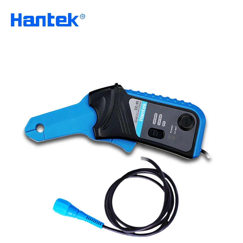 Hantek AC/DC токовый Зажим Датчик тока с BNC вилкой CC 65 cc 650 полоса пропускания 20 кГц
