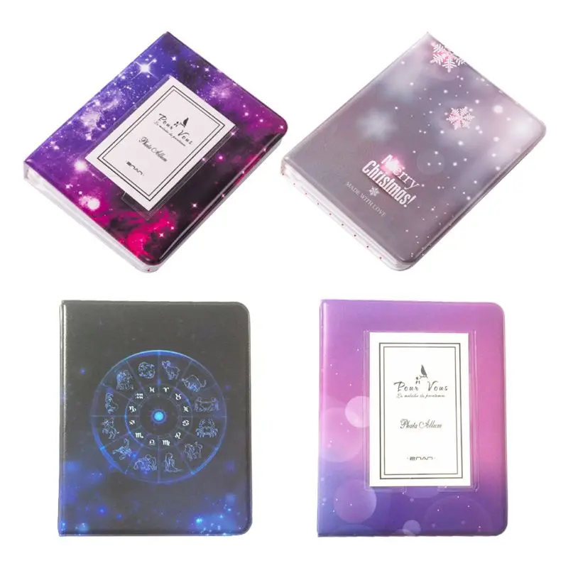 Пленки с 64 карманами 3 дюйма звездное небо альбом для фото Fujifilm Instax Mini 9 8 7s 90 70 25