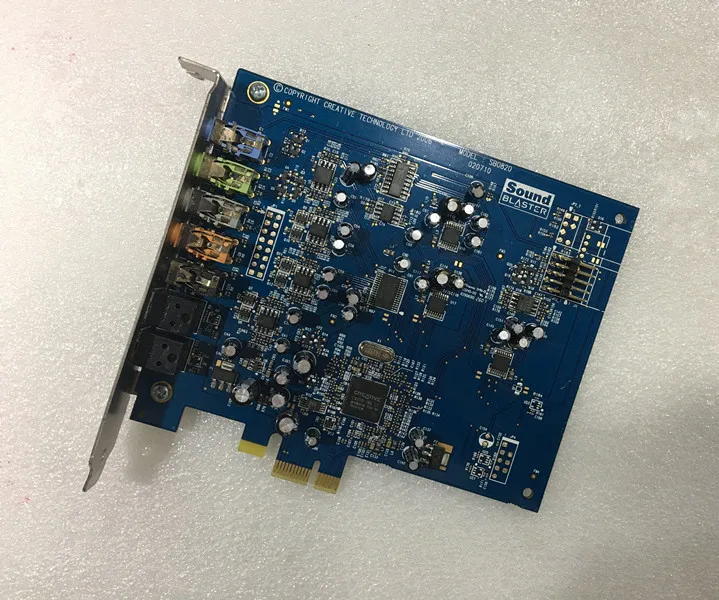 Оригинальная разборка для креативного звукового бластера SB0820 SB1040 X-Fi Xtreme Audio PCI-E