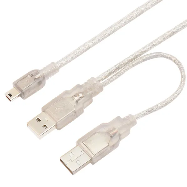 

2 фута/60 см мини USB кабель для синхронизации данных с Usb 2,0 источник питания зарядное устройство и кабель передачи для компьютера MP4 MP3 жесткий ...