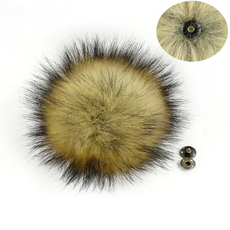 1 шт. пушистый помпон унисекс для женщин и мужчин шарик из искусственного меха
