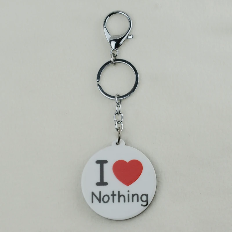 Цепочка для ключей Anniyo I LOVE Never модные ювелирные изделия из