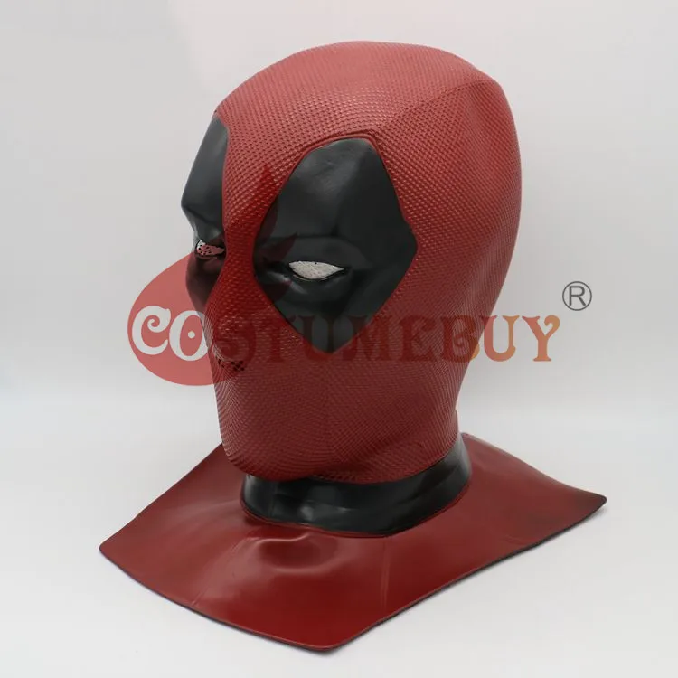 Costumebuy фильма «Дэдпул»; рубашки PVC маска шлем для косплея Уэйд Уилсон полный уход за кожей лица Гуд Костюм Супергероя вечерние Хэллоуин реквизит